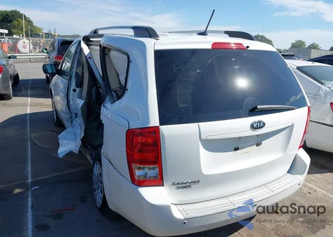 2011 Kia Sedona Lx из США, поврежденный, VIN KNDMG4C76B6364839